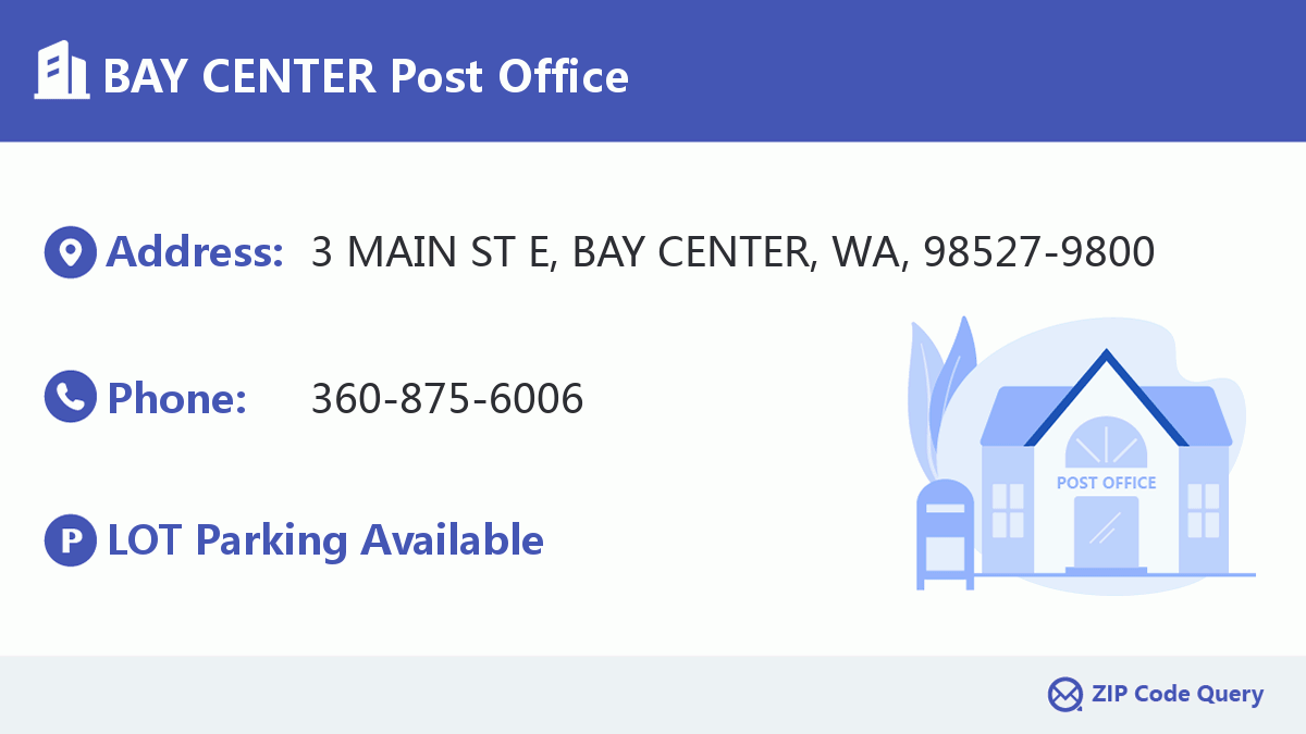 Post Office:BAY CENTER