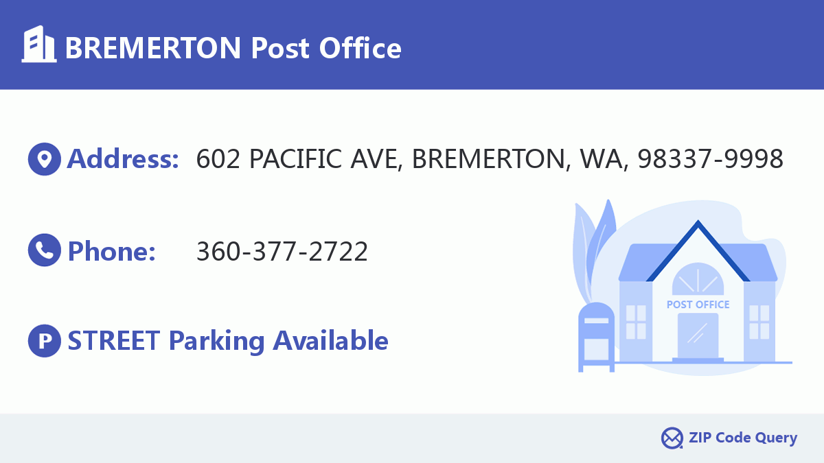 Post Office:BREMERTON