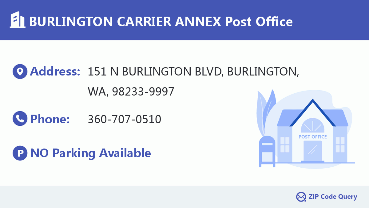 Post Office:BURLINGTON CARRIER ANNEX