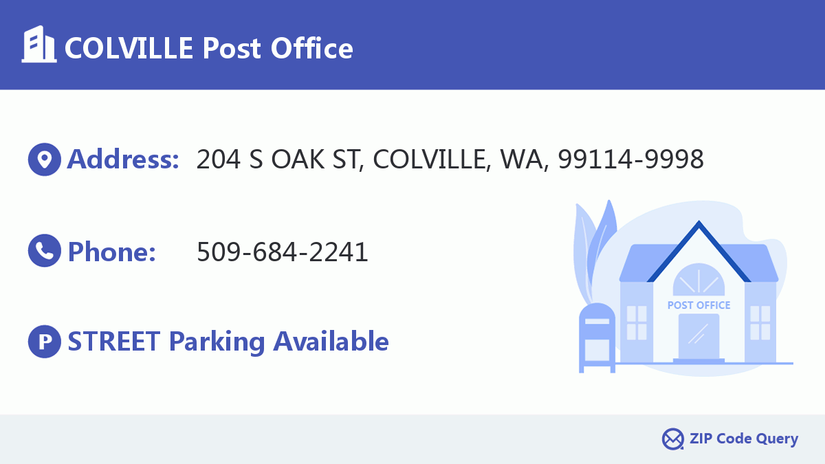Post Office:COLVILLE