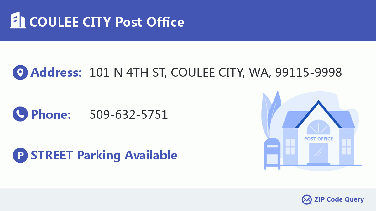 Post Office:COULEE CITY