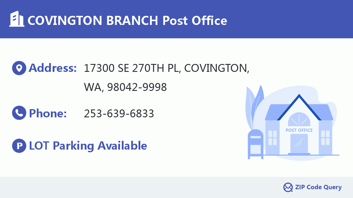 Post Office:COVINGTON BRANCH