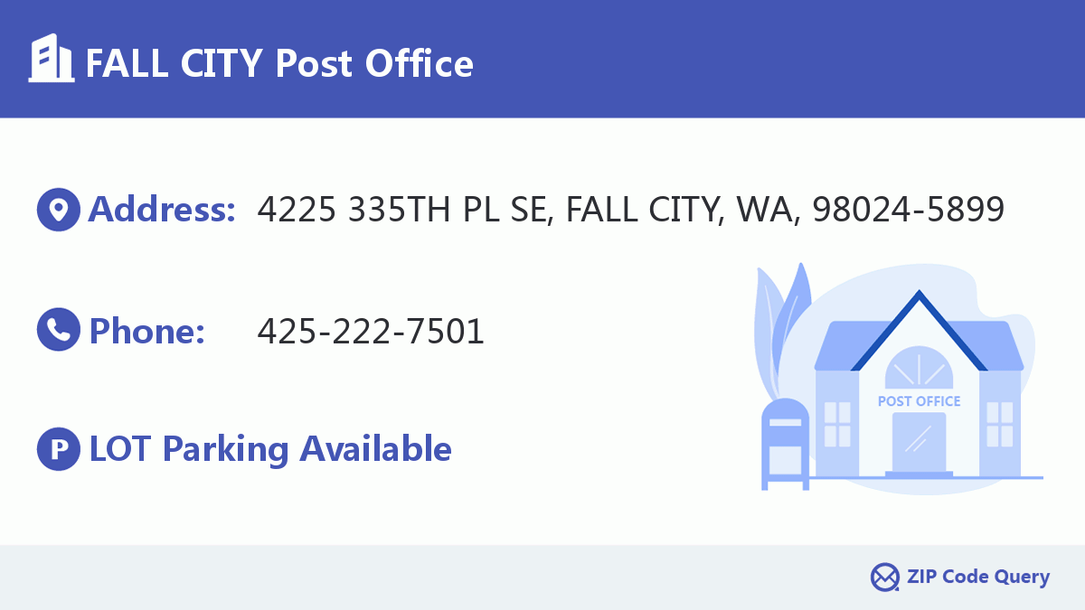 Post Office:FALL CITY