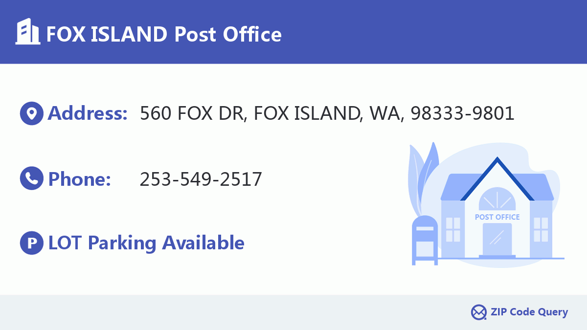 Post Office:FOX ISLAND