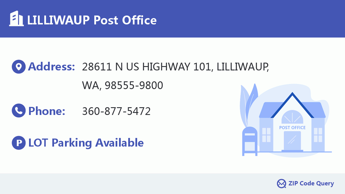 Post Office:LILLIWAUP