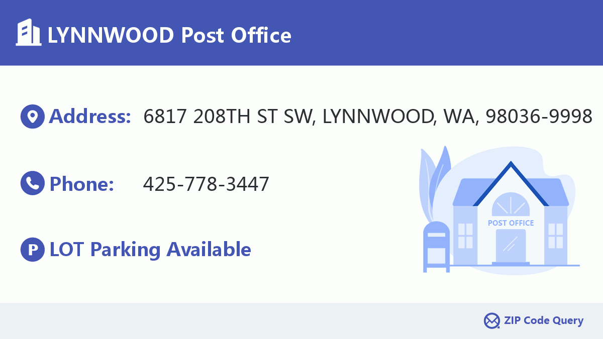 Post Office:LYNNWOOD