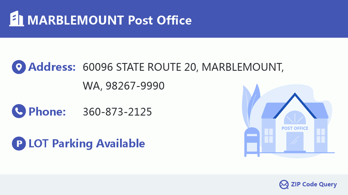 Post Office:MARBLEMOUNT