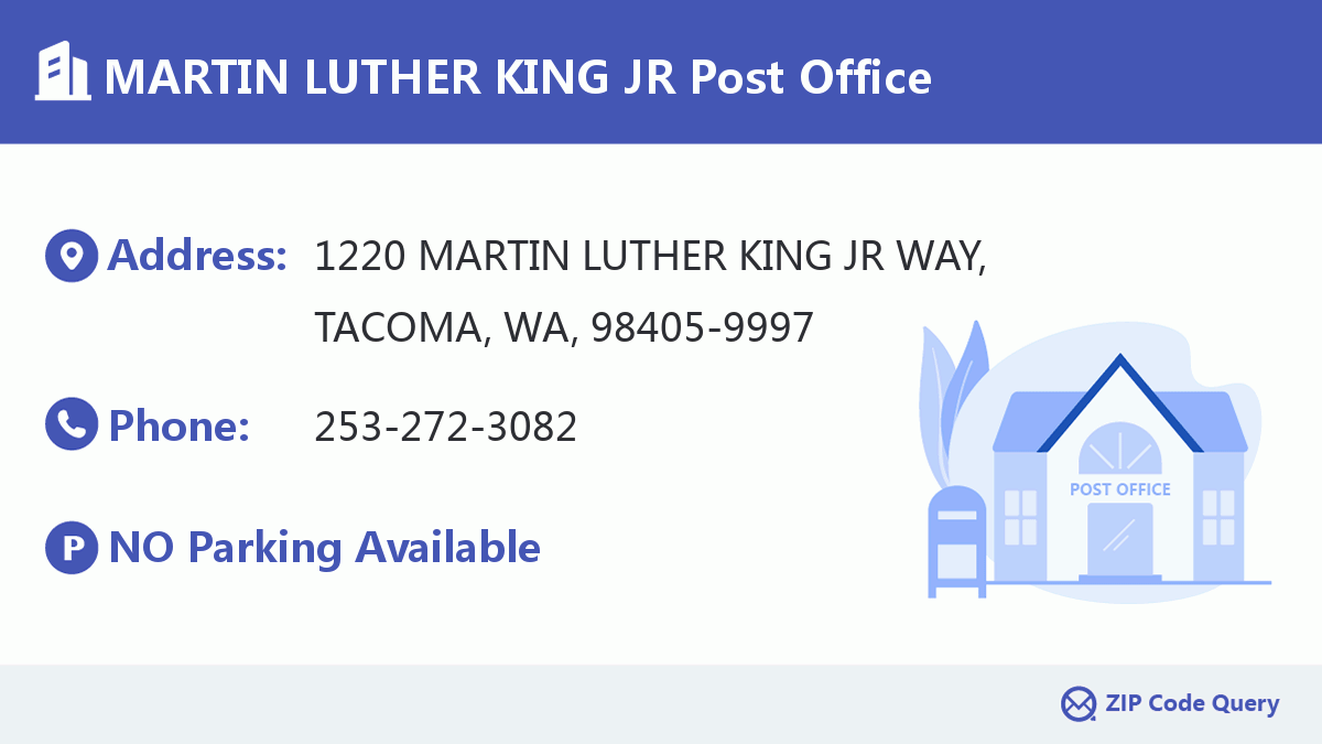 Post Office:MARTIN LUTHER KING JR