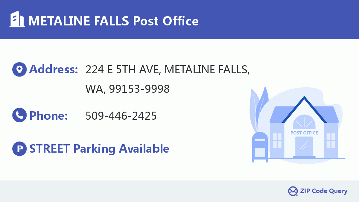 Post Office:METALINE FALLS