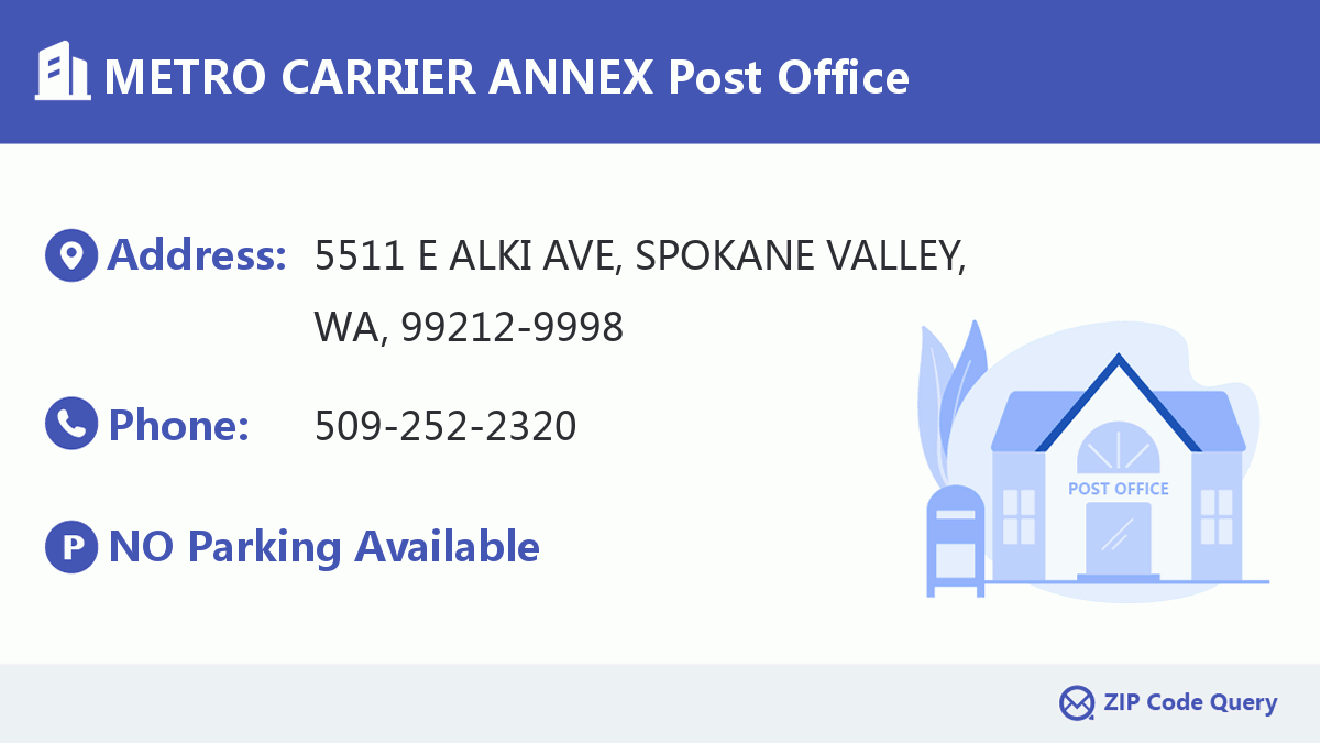 Post Office:METRO CARRIER ANNEX