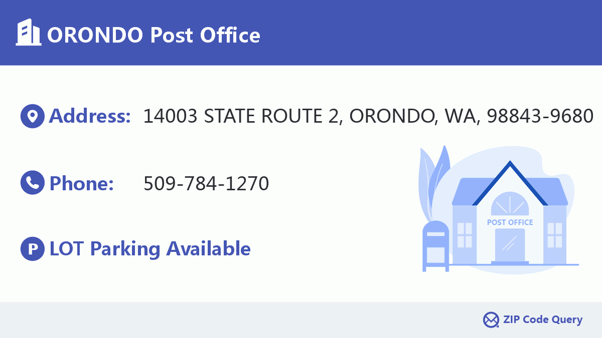 Post Office:ORONDO