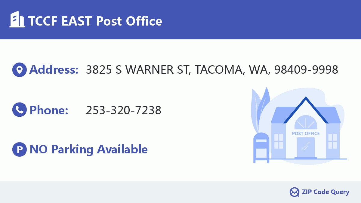 Post Office:TCCF EAST