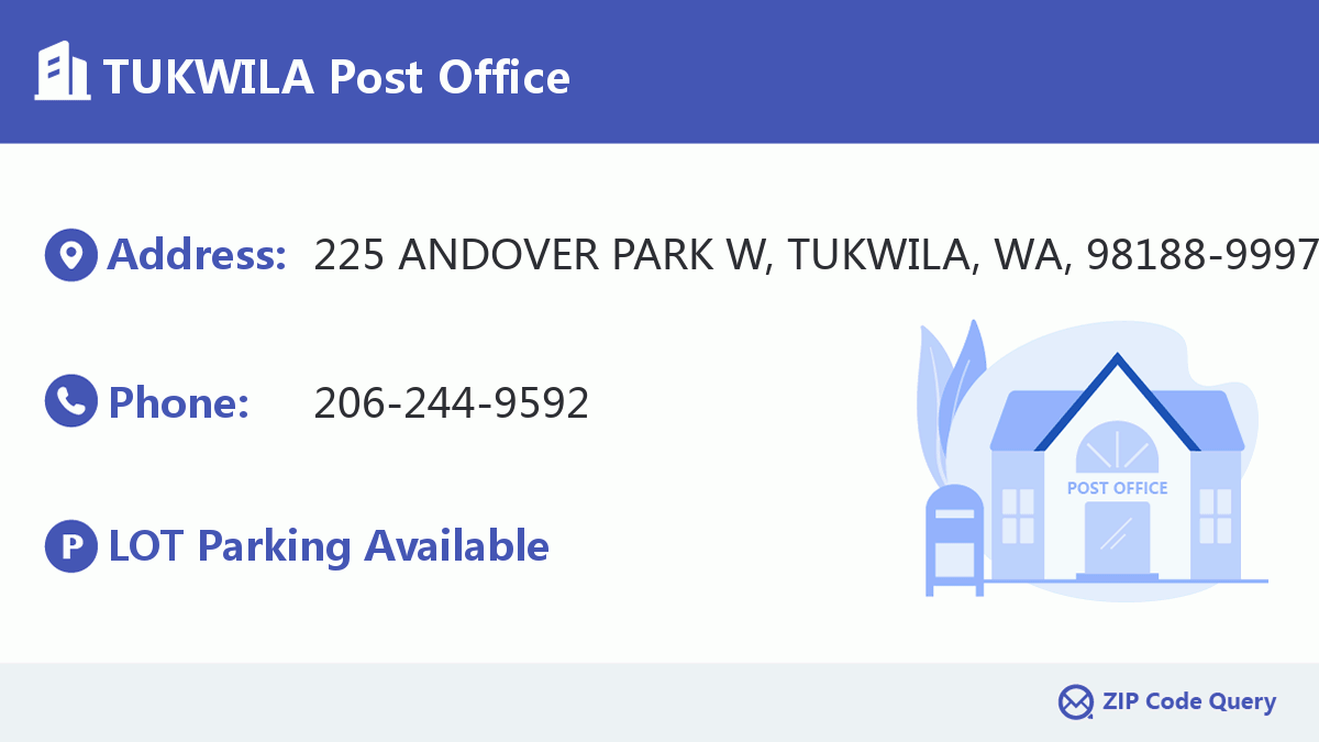 Post Office:TUKWILA