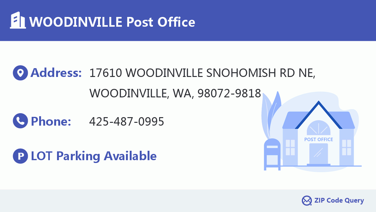 Post Office:WOODINVILLE